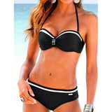 2022 Two Piece Swimwear Women Purple Bikinis Swimsuits - TimelessGear9