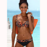 2022 Two Piece Swimwear Women Purple Bikinis Swimsuits - TimelessGear9