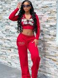 2024 Ed Hardy Luxury Popular Fashion Cardigan Sexy Leisure Jogging Suit - TimelessGear9