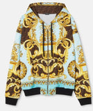 2024 Fendi Versace Collaboration Luxury Sports Hoodie Wind Runner Jacket - TimelessGear9