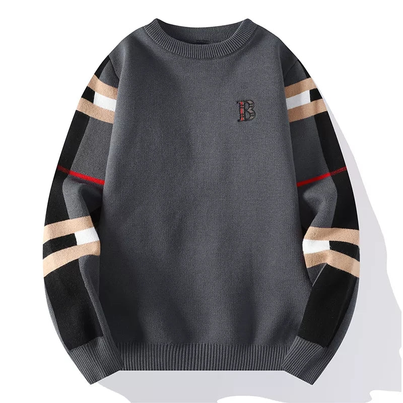 Ultra Soft Warm Pull Homme 2023 New Autumn Winter Cashmere Knit Pullover Sweater