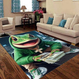 Hip Hop Gecko Foldable Rectangular Floor Mat