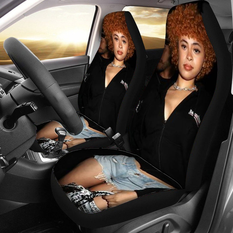 Ice Spice Ultra Plush Automobile Seat Cover With Thickened Back
