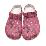 New Pink Butterfly Women's Classic Clogs - TimelessGear9