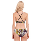 Sexy Dior Women's Bikini Suit With Ruffle Hem - TimelessGear9