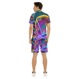 Hawian Casual Vacation Men's Short Sleeve Shirt Sets - TimelessGear9