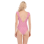 Hot Pink Women's Ruffle One-piece Swimsuit - TimelessGear9