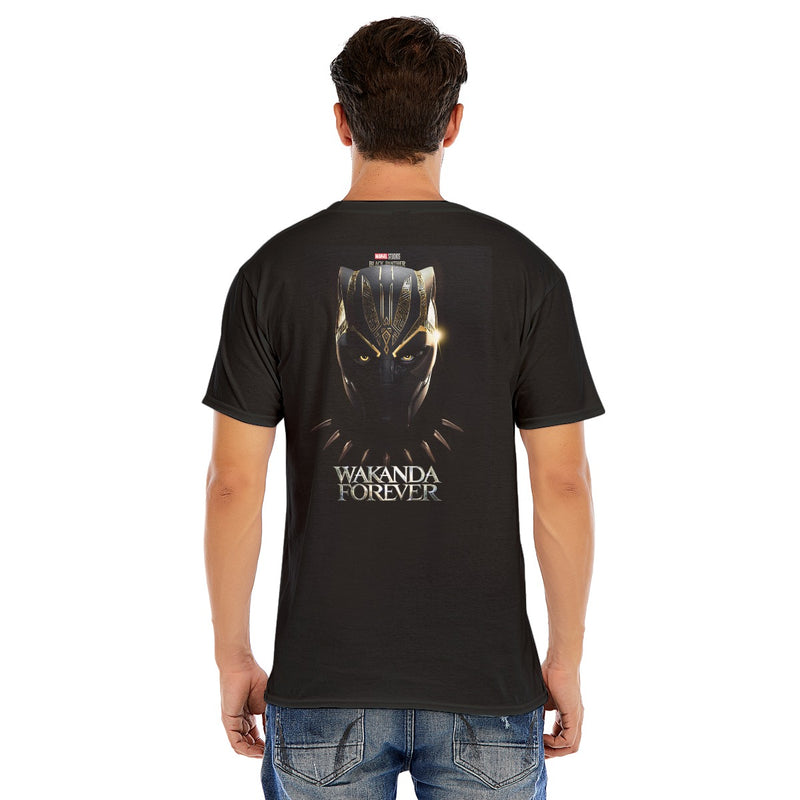 official Wakanda Forever Unisex O-neck Short Sleeve T-shirt | 180GSM Cotton (DTF)