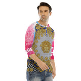 Men's Bracelet Sleeve T-shirt With Button Closure - TimelessGear9