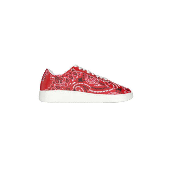 Red Customize Bandana AF1 Men's Air Force Shoes - TimelessGear9