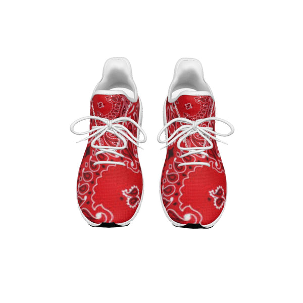 Red Bandana Light woven running shoes - TimelessGear9