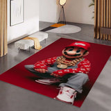Hip Hop Mario Foldable Rectangular Floor Mat