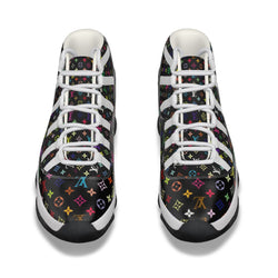 LV Print Up'S Jordan 11 Men's High Top Basketball Shoes - TimelessGear9