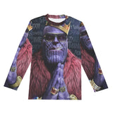 King Thanos Men's Long Sleeve Two-piece T-shirt - TimelessGear9