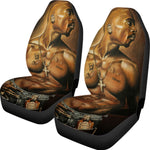 Tupac Art Image Universal Car Seat Cover With Thickened Back - TimelessGear9