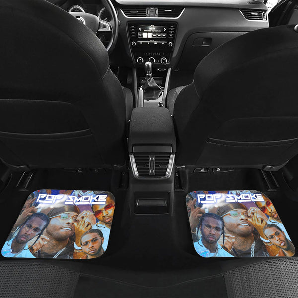 Pop Smoke Luxury Automobile Floor Mats