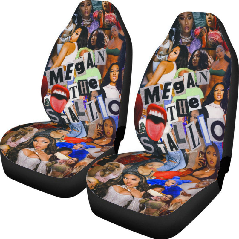 Megan Thee Stallion Universal Car Seat Cover With Thickened Back - TimelessGear9