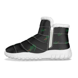 High Quality Luxury Lacoste Logo Print Men's Zip-up Snow Boots - TimelessGear9