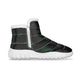 High Quality Luxury Lacoste Logo Print Men's Zip-up Snow Boots - TimelessGear9