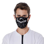 Luxury Customize Unisex Supreme Face Mask with Double Valves - TimelessGear9