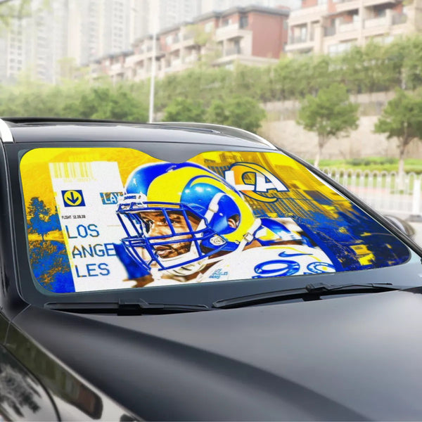 Los Angeles Rams Windshield Sunshade - TimelessGear9