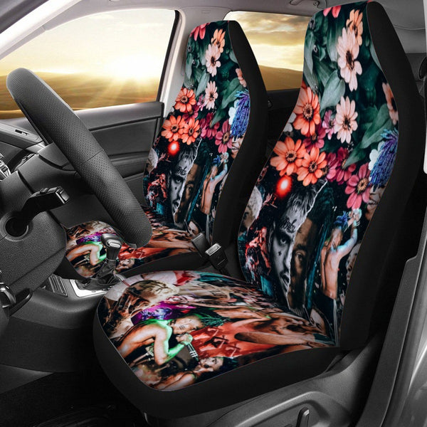 Rapper XXXTENTACION Universal Car Seat Cover With Thickened Back - TimelessGear9