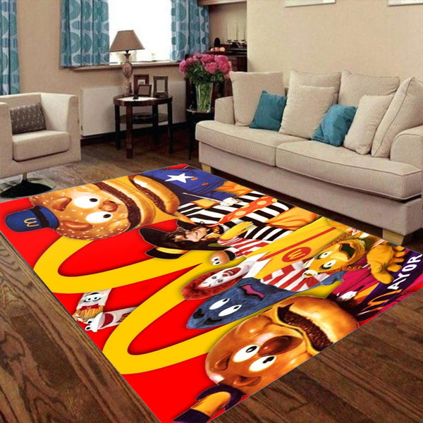 Famous Vintage Antique McDonald's Foldable Rectangular Children Floor ...