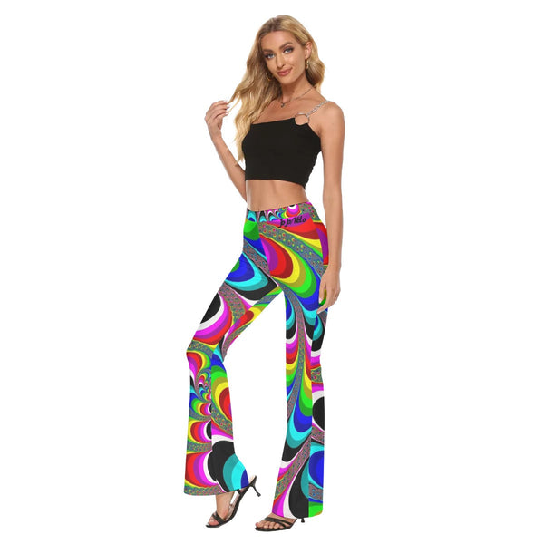 Vintage Disco Women's Skinny Flare Pants - TimelessGear9