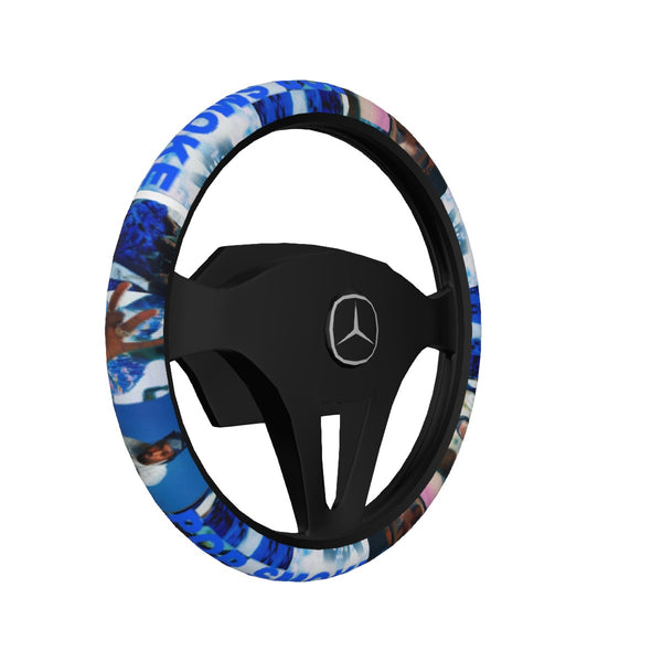 Hip Hop Icon Pop Smoke Steering Wheel Cover