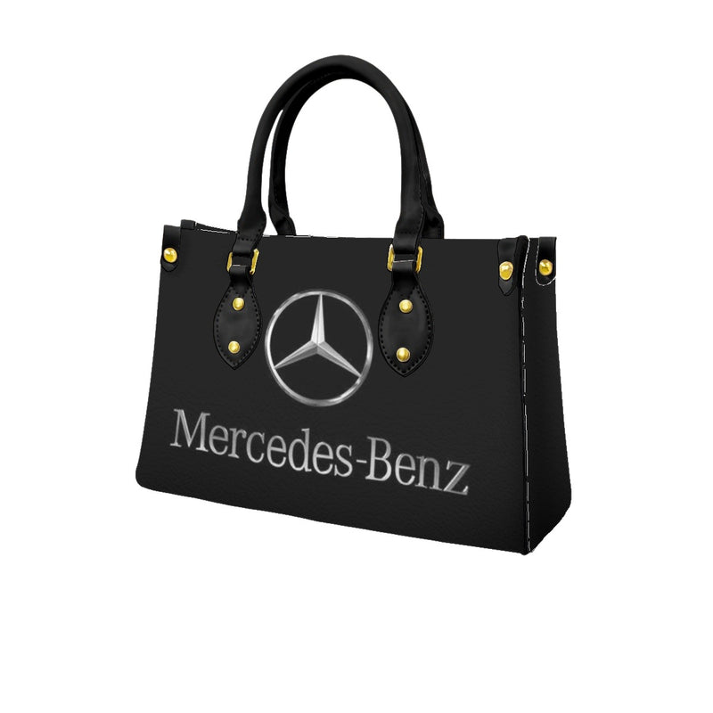Mercedes Benz Luxury High End Tote Automobile Bag With Black Handle