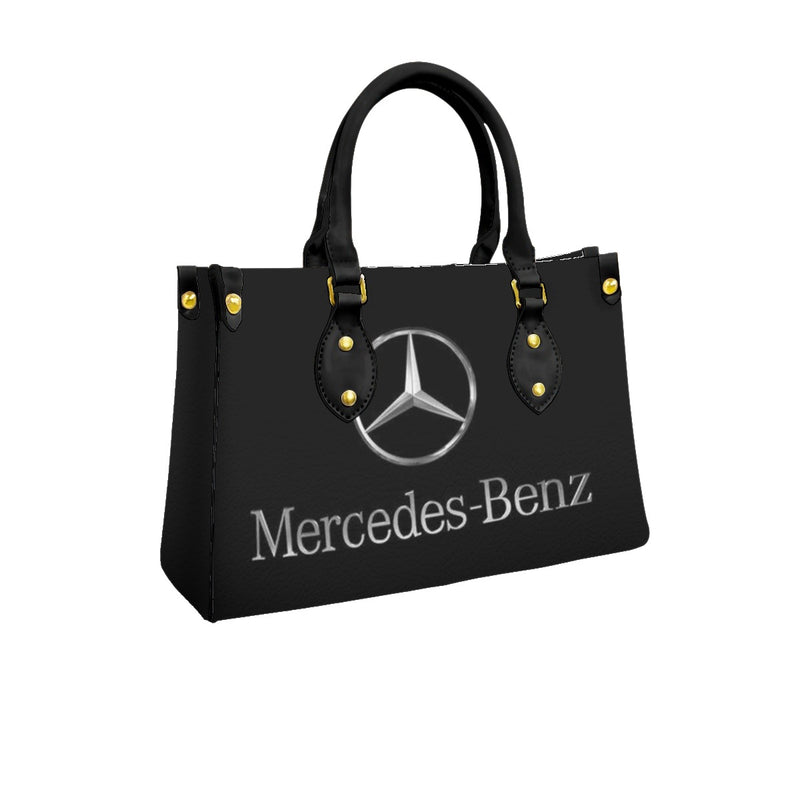 Mercedes Benz Luxury High End Tote Automobile Bag With Black Handle