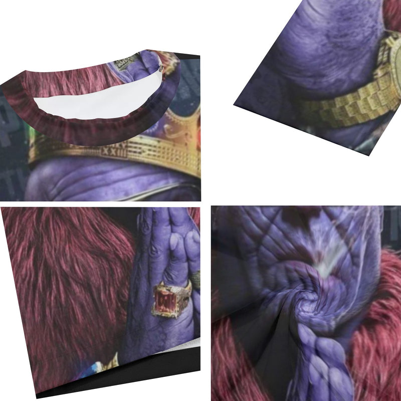 King Thanos Men's Long Sleeve Two-piece T-shirt - TimelessGear9