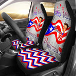 Puerto Rico Princess Universal Car Seat Cover With Thickened Back - TimelessGear9