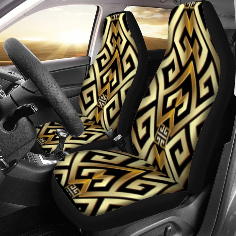 Versace Design Print Universal Car Seat Cover With Thickened Back - TimelessGear9