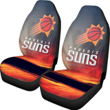 Phoneix Suns Universal Car Seat Cover With Thickened Back - TimelessGear9