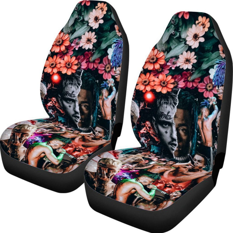 Rapper XXXTENTACION Universal Car Seat Cover With Thickened Back - TimelessGear9