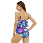 Rosewe Women's Ruffled Vest Bikini Swimsuit - TimelessGear9