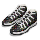 LV Print Up'S Jordan 11 Men's High Top Basketball Shoes - TimelessGear9