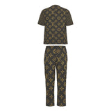 Unisex Fashion Scrub Set With Six Pocket