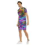 Hawian Casual Vacation Men's Short Sleeve Shirt Sets - TimelessGear9