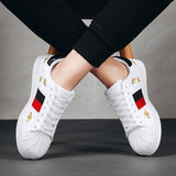 Gucci Stylish Shell Sneakers Men Casual Shoes Embroidered Bee Sneakers Men High Quality Luxury - TimelessGear9