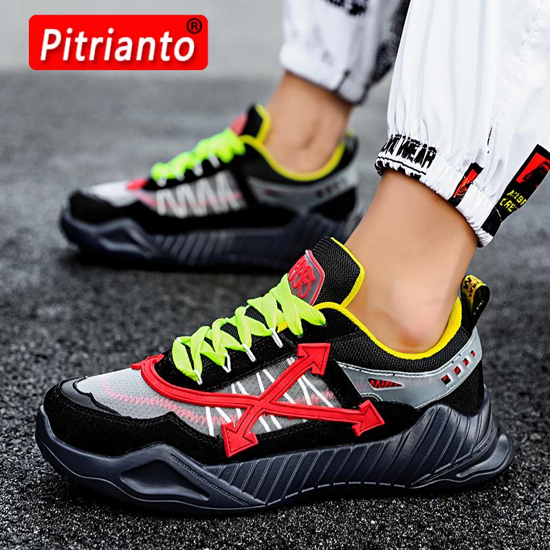 Off Whites Rep's Sports Shoes Men Chunky Sneakers Male Gym Training Footwear - TimelessGear9