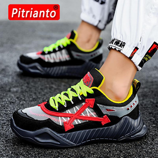 Men Shoes Fashion Shoes  Breathable Casual Sports Shoes Men Chunky Sneakers Male Gym Training Footwear - TimelessGear9