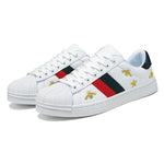 Gucci Stylish Shell Sneakers Men Casual Shoes Embroidered Bee Sneakers Men High Quality Luxury - TimelessGear9