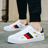 Gucci Stylish Shell Sneakers Men Casual Shoes Embroidered Bee Sneakers Men High Quality Luxury - TimelessGear9