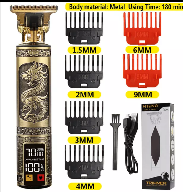 T9 USB Professional Beard & Hair Trimmers - TimelessGear9