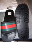Gucci Herren Designer Gummisandalen