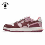 Sunkist Orange Bathing Ape Herren Bapesta Air Retro
