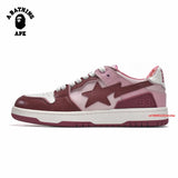 Sunkist Orange Bathing Ape Herren Bapesta Air Retro
