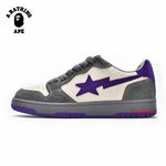 Sunkist Orange Bathing Ape Herren Bapesta Air Retro
